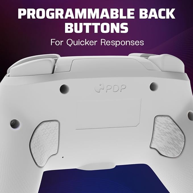 PDP Afterglow Wave Wireless Pro Controller with Full Motion for Nintendo Switch - White - Toronto Liquidation Company
