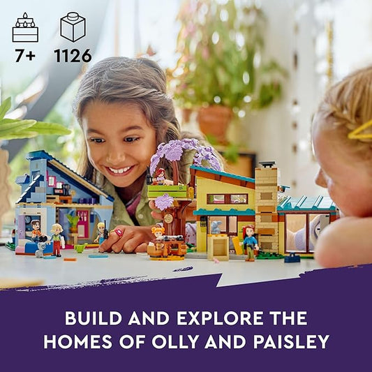 LEGO Friends Olly and Paisley's Family Houses 42620 - Toronto Liquidation Company