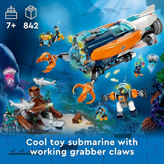LEGO City Deep-Sea Explorer Submarine 60379 - Brand New Open Box - Toronto Liquidation Company