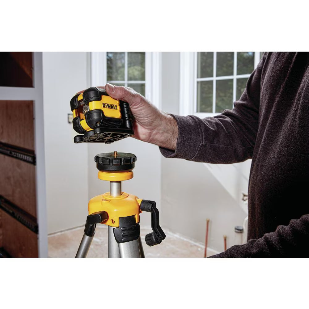 DEWALT 55 ft. Green Self-Leveling Cross Line Laser Level with (2) AA Batteries - DW08802CG - Toronto Liquidation Company