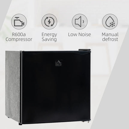 Compact Adjustable Electric Mini Fridge with Ice Tray