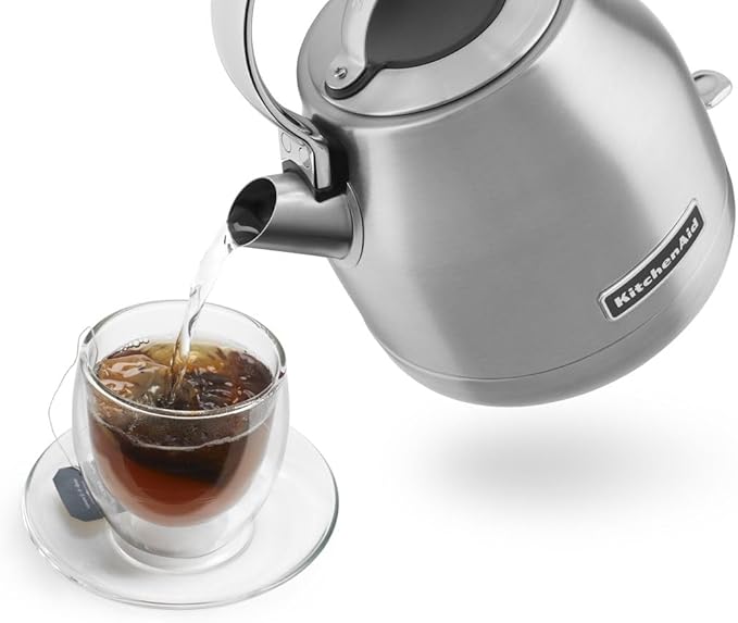 KitchenAid 1.25 L Electric Kettle, Brushed Stainless Steel - Toronto Liquidation Company