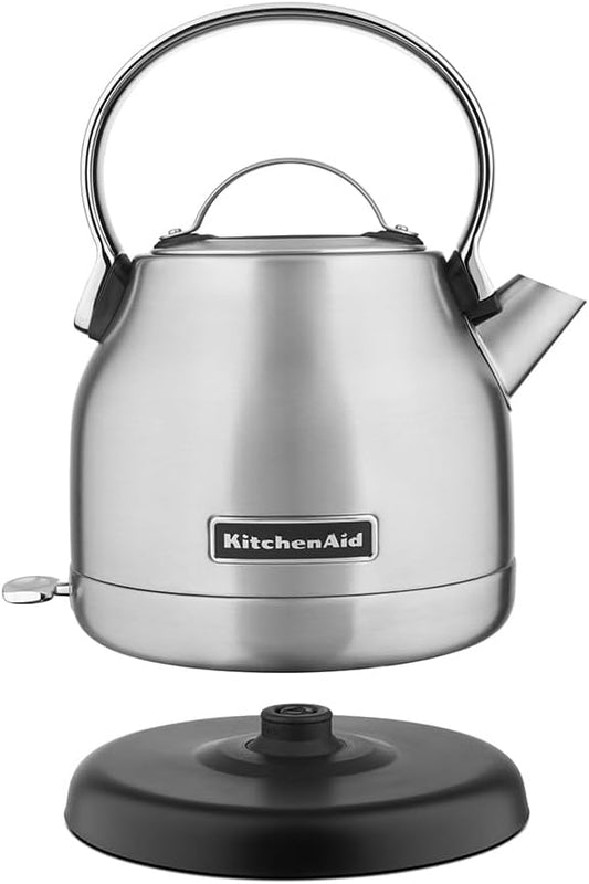 KitchenAid 1.25 L Electric Kettle, Brushed Stainless Steel - Toronto Liquidation Company