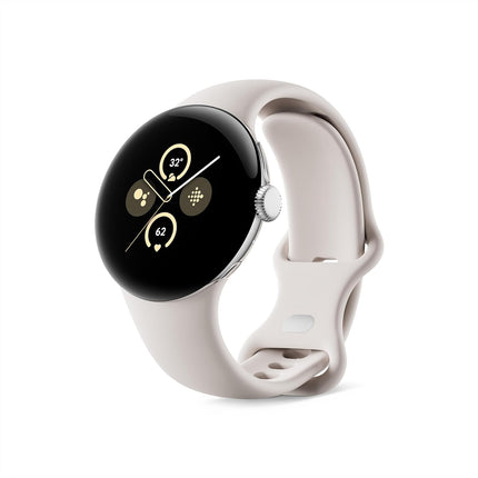 Google Pixel Watch 2 - WiFi - Silver/White - Brand New Open Box