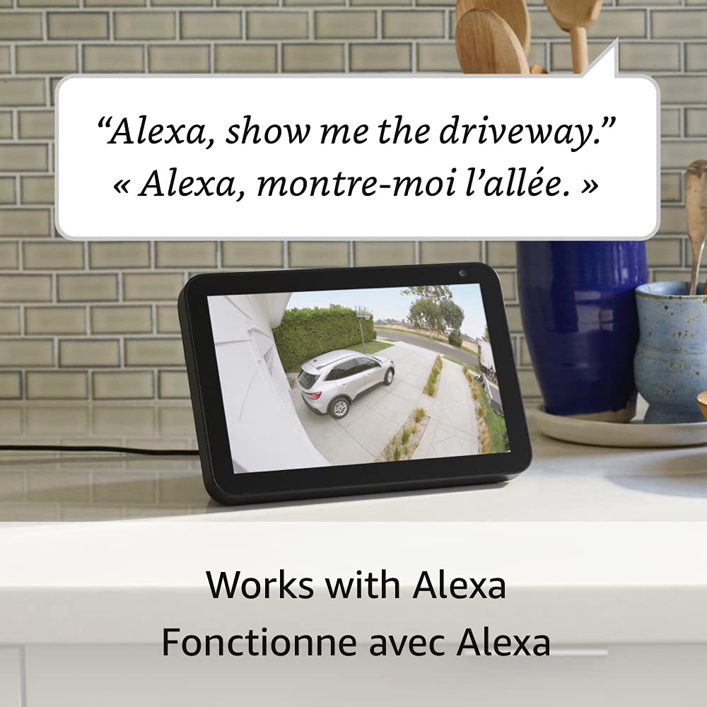 Ring Floodlight Cam Wired Plus with motion-activated 1080p HD video - White - Open Box - Toronto Liquidation Company