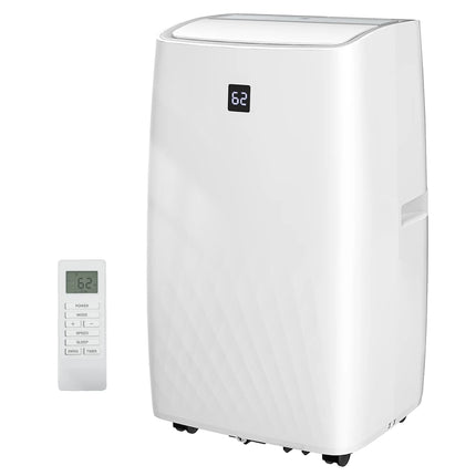 12000 BTU Portable Air Conditioner with Dehumidifier - White