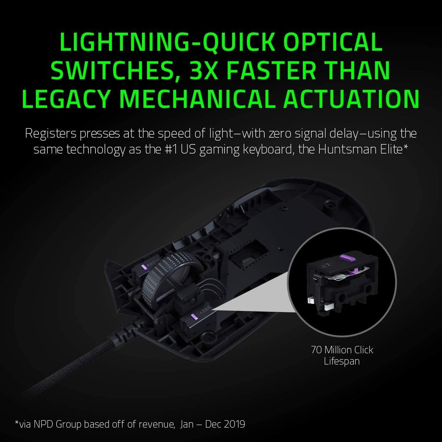 Razer Viper 8k Ambidextrous Esports Gaming Mouse - Black - Toronto Liquidation Company