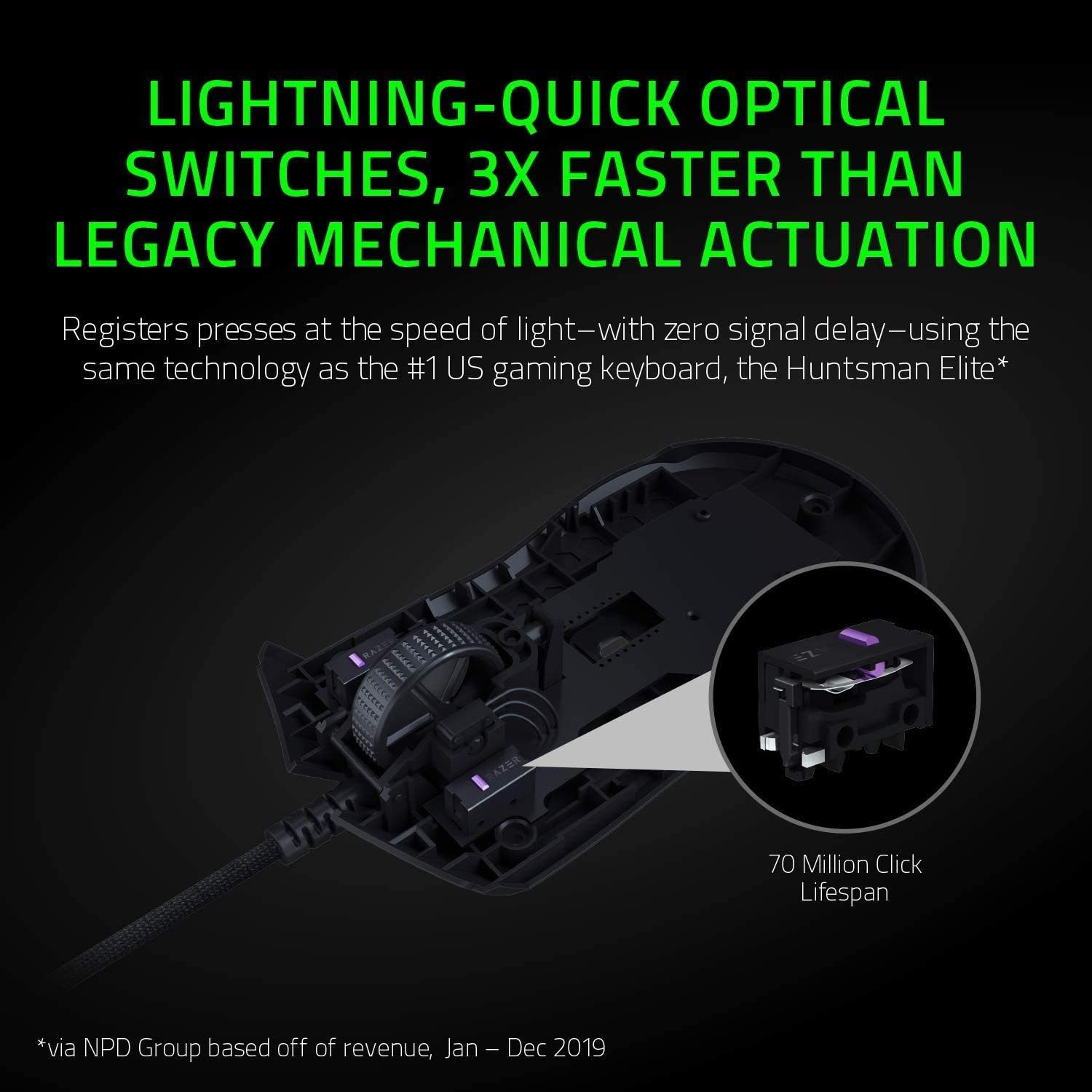 Razer Viper 8k Ambidextrous Esports Gaming Mouse - Black - Toronto Liquidation Company