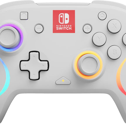 PDP Afterglow Wave Wireless Pro Controller with Full Motion for Nintendo Switch - White