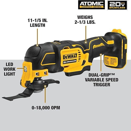 DeWALT Atomic Compact Series Multi Tool DCS354B - Toronto Liquidation Warehouse