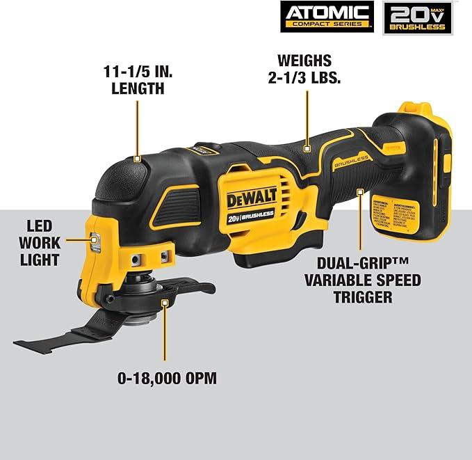 DeWALT Atomic Compact Series Multi Tool - DCS354B - Toronto Liquidation Company