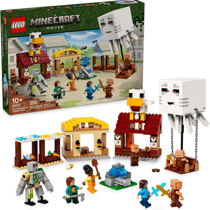 LEGO A Minecraft Movie - The Ghast Balloon Village Attack 21273