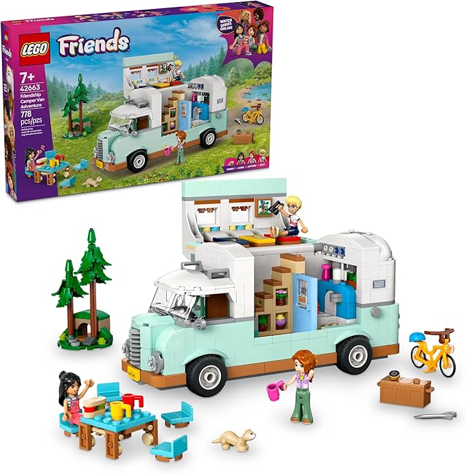 LEGO Friends Friendship Camper Van Adventure 42663 - Toronto Liquidation Company