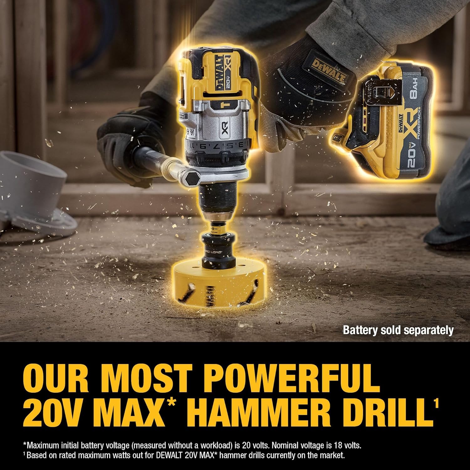 DEWALT 20V MAX XR Brushless Cordless 1/2 in. Hammer Drill - DCD1007B - Toronto Liquidation Company