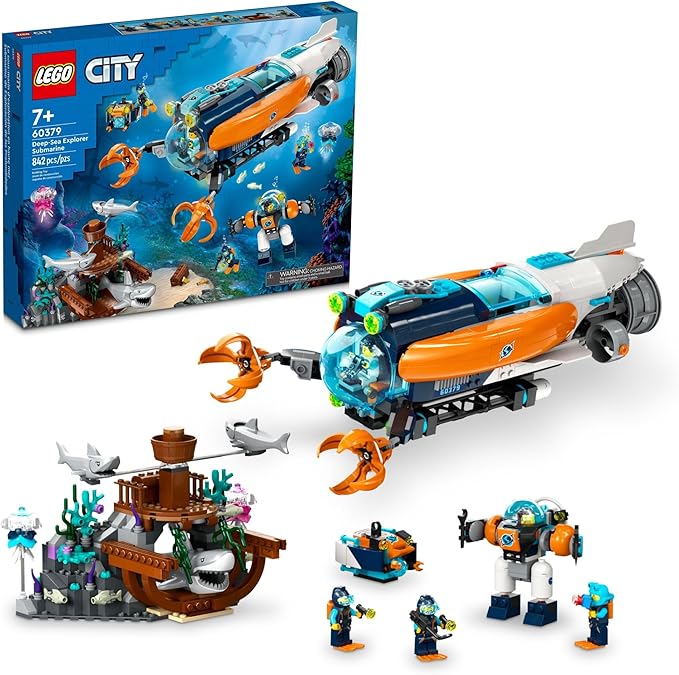 LEGO City Deep-Sea Explorer Submarine 60379 - Brand New Open Box - Toronto Liquidation Company