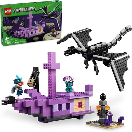 LEGO Minecraft The Ender Dragon and End Ship 21264