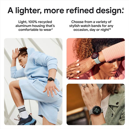 Google Pixel Watch 2 - WiFi - Silver/White - Brand New Open Box