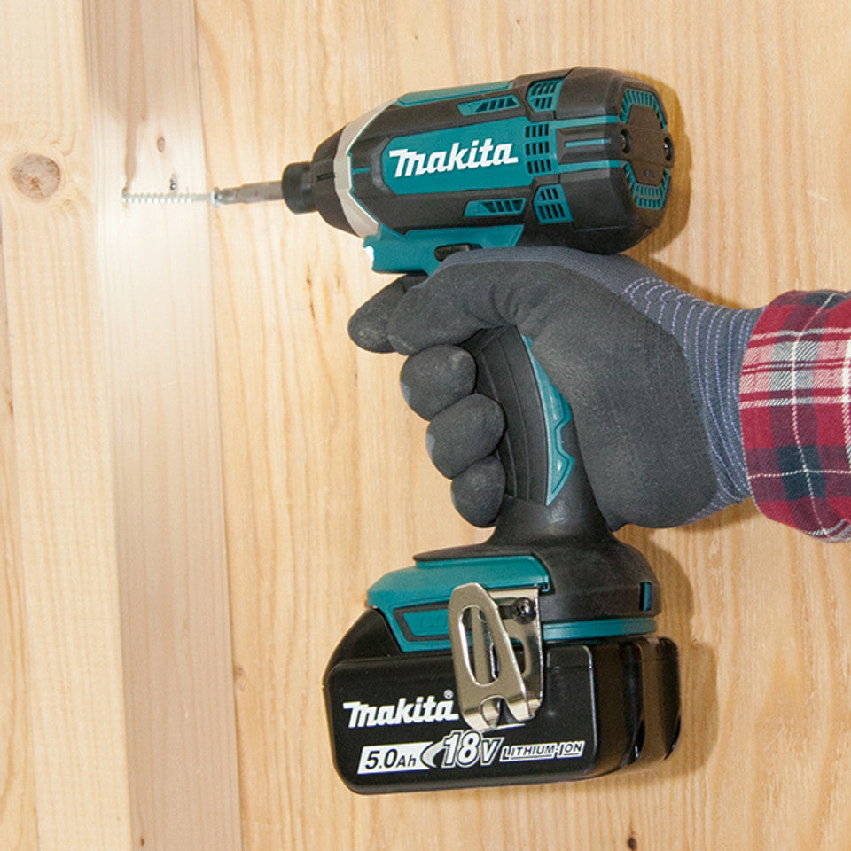 Makita 18V LXT 1/4-in Impact Driver Compact with Battery and Charger - DTD152Y003 - Toronto Liquidation Company