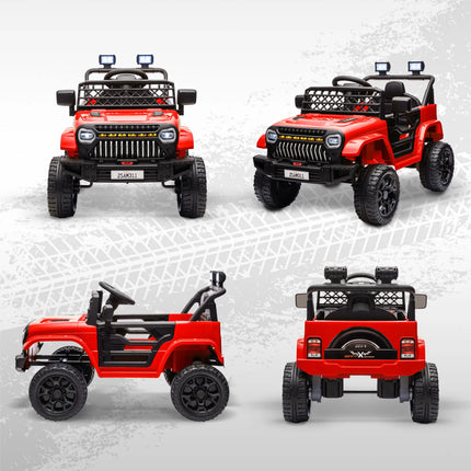 12V Battery Powered Ride on Electric Car for Kids with Remote Control and Headlights