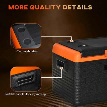 Portable Electric Cooler - Black