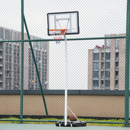Classic 5-7ft Adjustable Basketball Hoop with Stand and Wheels