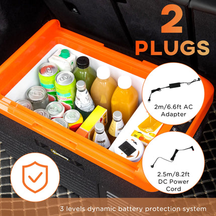 Portable Electric Cooler - Black