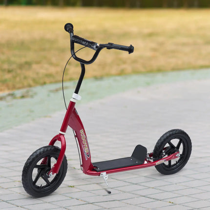 Adjustable Kids Kick Scooter with Kickstand and Rear Brake