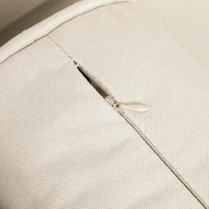 Mid-Century 2-Seater Sofa | Pearl White - Toronto Liquidation Warehouse