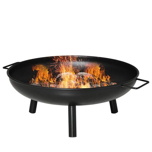 Portable Outdoor Round Metal Fire Pit - Toronto Liquidation Company