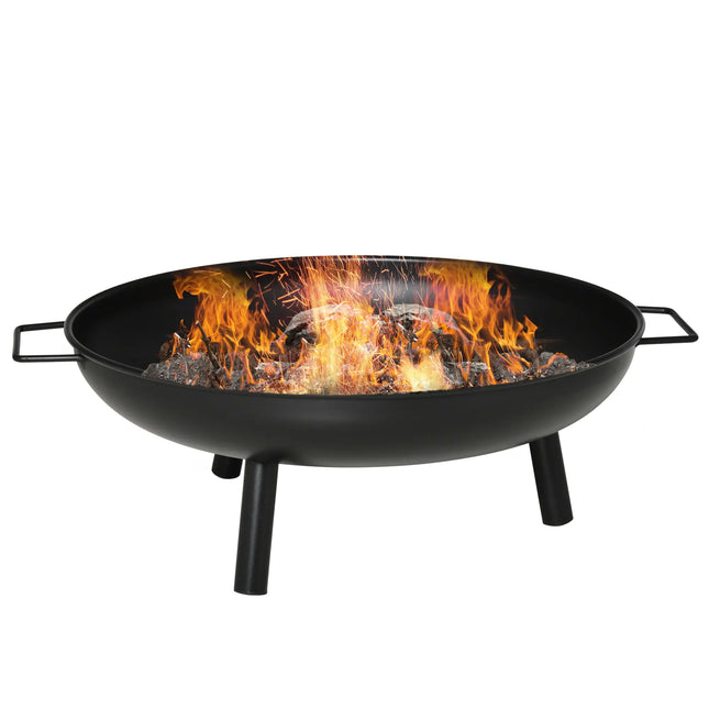 Portable Outdoor Round Metal Fire Pit - Toronto Liquidation Company