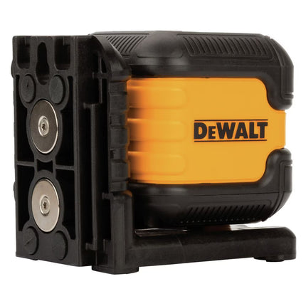 DEWALT 55 ft. Green Self-Leveling Cross Line Laser Level with (2) AA Batteries - DW08802CG