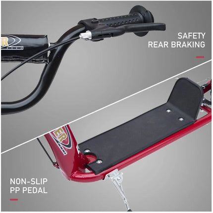 Adjustable Kids Kick Scooter with Kickstand and Rear Brake